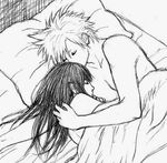  bed cloud_strife cloud_tifa final_fantasy final_fantasy_vii hug lowres nude sleeping tifa_lockhart tifa_lockheart 