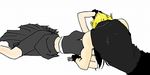  cloud_strife cloud_tifa final_fantasy final_fantasy_vii lowres tifa_lockhart tifa_lockheart 