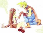  blush cloud_strife cloud_tifa final_fantasy final_fantasy_vii hand_holding heart tifa_lockhart tifa_lockheart 