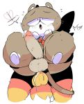  ! &lt;3 2018 anal anthro balls big_butt butt clothed clothing cum digital_media_(artwork) domestic_cat duo elchilenito felid feline felis graph huge_butt lucas_(elchilenito) lucas_(elcilenito) male male/male mammal necktie open_mouth paws penetration penis simple_background sweat sweater thick_thighs tongue white_background 