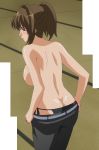  00s 1girl ass bikini breasts butt_crack censored curvy dimples_of_venus helter_skelter helter_skelter_~hakudaku_no_mura~ kagami_sayoko large_breasts milf panties screencap shiny shiny_skin side-tie_panties solo standing stitched swimsuit third-party_edit underwear undressing whale_tail 