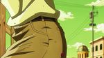  2boys animated animated_gif cloud dark-skinned_male jojo_no_kimyou_na_bouken joseph_joestar mohammed_avdol multiple_boys outdoors sexually_suggestive sky stardust_crusaders 