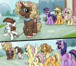  applejack_(mlp) collar comic cub featherweight_(mlp) fluttershy_(mlp) folacon friendship_is_magic leash my_little_pony penis photo_finish_(mlp) pipsqueak_(mlp) pussy smudge_proof teats the_humbler twilight_sparkle_(mlp) young 