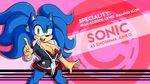  2015 anthro big_breasts breasts cleavage clothed clothing crossgender cuisine female hedgehog mammal sega solo sonic_(series) sonic_the_hedgehog 