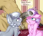  2015 age_difference animal_genitalia anthro anthrofied balls blue_eyes braided_hair cub cum cum_on_face cum_on_tongue dialogue diamond_tiara_(mlp) earth_pony english_text equine father_and_daughter fearingfun female filthy_rich_(mlp) friendship_is_magic group hair horse horsecock incest long_hair male male/female mammal my_little_pony nipples nude one_eye_closed penis pony purple_eyes silver_spoon_(mlp) spread_legs spreading text tongue two_tone_hair young 