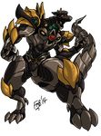  dragon_caesar dragonzord drill horn machine mecha mega_dragonzord mighty_morphin_power_rangers no_humans power_rangers sentai super_sentai tail 