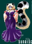  anthro big_breasts blue_eyes breasts chalo chest_tuft chubby clothed clothing feline female fur grey_fur hair huge_breasts las_lindas leopard long_hair looking_at_viewer mammal smile snow_leopard solo text tila_sunrise tuft white_fur white_hair 