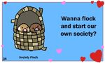  &lt;3 ambiguous_gender animated avian bird birdcheese black_eyes english_text holidays humor pun text valentine&#039;s_day 