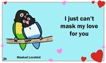  &lt;3 avian bird birdcheese black_eyes duo english_text holidays humor looking_at_viewer lovebird text valentine&#039;s_day 
