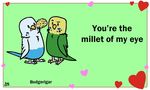  &lt;3 animated avian bird birdcheese black_eyes cute duo holidays humor pun valentine&#039;s_day 