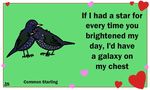  &lt;3 animated avian bird birdcheese cute english_text eyes_closed holidays love text valentine&#039;s_day 