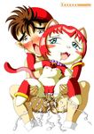  balls blush cum cum_in_pussy cum_inside feline female genki human male male/female mammal mew_(monster_rancher) monster monster_rancher mum_mew_(monster_rancher) penetration penis pussy pussy_juice sakura_kasugano_(artist) vaginal vaginal_penetration 