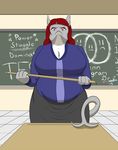  angry big_breasts breasts chalkboard chubby classroom dr_zombie female first_person_view fish hair invalid_tag marine red_eyes red_hair shark teacher 
