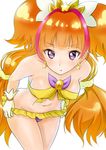  :t adapted_costume amanogawa_kirara bad_id bad_pixiv_id bare_shoulders bent_over bikini breasts cure_twinkle earrings go!_princess_precure jewelry long_hair looking_at_viewer medium_breasts multicolored_hair navel orange_hair pout precure purple_eyes red_hair simple_background solo star star_earrings swimsuit takeashiro twintails two-tone_hair undressing white_background 