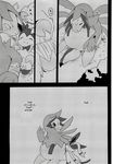  azuma_minatsu blush comic couple eeveelution female injures kemono male nintendo pok&eacute;mon smile sylveon translated video_games 