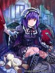  bad_id bad_pixiv_id boots character_request company_name crown doll_joints dragon_tactics hairband ichinose777 lolita_hairband long_hair looking_at_viewer official_art purple_hair red_eyes sitting solo stuffed_animal stuffed_bunny stuffed_toy stuffing sword torn weapon wings 