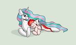  aegwinn comic equine friendship_is_magic grin lying mammal my_little_pony oc:aegwinn pegasus predator prey princess_celestia_(mlp) safe sleeping smile vore wings 