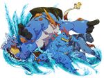  carracosta chimecho feraligatr mega_evolution mega_swampert nintendo pok&eacute;mon reptile scalie squirtle swampert turtle video_games wartortle 