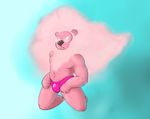  anthro bulge feline glowing glowing_eyes lion lion_(steven_universe) male mammal merka solo steven_universe 