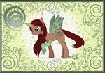  2012 brown_fur cutie_mark equine female fur green_eyes hair horn horse kitsu magic mammal my_little_pony nude pony raised_leg raptor007 red_hair winged_unicorn wings 