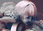  bent_over hiroyo kneeling komeiji_satori pink_hair solo toilet touhou vomit 