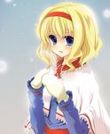  alice_margatroid bad_id bad_pixiv_id blonde_hair blue_eyes dot_r hairband mittens short_hair solo touhou 