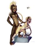  absurd_res alpha_channel balls butt cum cum_on_back cum_on_butt cum_on_ground duo ear_piercing furfit grinding hi_res humanoid_penis licking licking_lips long_tail looking_pleasured male male/male mammal mith_(monkey) mohawk monkey muscles nipples one_eye_closed partially_retracted_foreskin pecs penis piercing plain_background primate pubes pull_out signature size_difference tail_grab tattoo toned tongue tongue_out transparent_background uncut yordle 