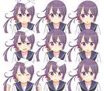  :3 ^_^ admiral_(kantai_collection) akebono_(kantai_collection) bad_id bad_pixiv_id bell closed_eyes flower furrowed_eyebrows gloves hair_bell hair_flower hair_ornament hand_on_another's_head happy jingle_bell kantai_collection looking_away max_melon neckerchief open_mouth petting pov purple_eyes sailor_collar school_uniform serafuku side_ponytail simple_background tears upper_body wavy_mouth white_background white_gloves 