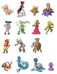  animalization brooch centaur child claws commentary_request ditto electabuzz fire flame full_body gem gen_1_pokemon genderswap genderswap_(mtf) goldeen goo_girl gyarados horn jewelry jynx lapras magikarp magmar monster_girl mr._mime personification pinsir pixel_art pokemon scales scyther seaking shell slime standing star starmie staryu tauros transparent_background whiskers 