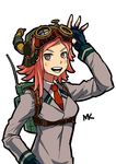  1girl boku_no_hero_academia character_request goggles hatsume_mei pink_hair 