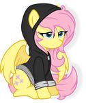  2015 absurd_res alpha_channel angry equine female feral fluttershy_(mlp) friendship_is_magic furgonomics godoffury hi_res looking_at_viewer mammal my_little_pony pegasus solo wings 