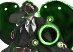  belt blazblue formal hat hazama male_focus necktie neko51 solo 