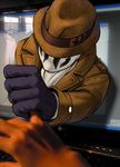  bad_id bad_pixiv_id computer gloves hat mask mgk968 photo rorschach through_screen trench_coat watchmen 