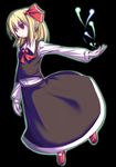  bad_id bad_pixiv_id blonde_hair hair_ribbon mendou_saya red_eyes ribbon rumia short_hair solo touhou 