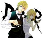  1boy 1girl durarara!! heiwajima_shizuo vorona vorona_douglanikov 