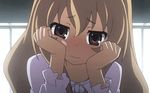  1girl aisaka_taiga animated animated_gif lowres toradora! 