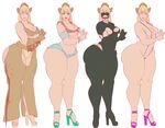  applejack_(mlp) ball_gag bdsm big_butt bikini bondage bound breasts butt clothed clothing cowboy_hat cowgirl friendship_is_magic gag hat huge_butt human humanized jewelry makeup mammal my_little_pony nipples pussy shorts skimpy sundown_(artist) swimsuit thick_thighs wide_hips 