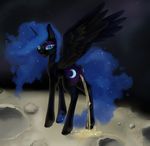  2015 anus blue_eyes blue_hair butt cutie_mark equine female feral friendship_is_magic hair hi_res horn long_hair looking_at_viewer mammal my_little_pony nightmare_moon_(mlp) peeing pussy skuttz smile solo urine watersports winged_unicorn wings 