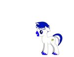  blue_eyes blue_nose cutie_mark digital_media_(artwork) ears_down equine fan_character horse male mammal my_little_pony nitelast white_skin 