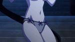  animated animated_gif bouncing_breasts bra breasts high_school_dxd himejima_akeno lowres nipples tied tied_up underwear 