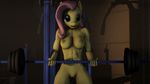  2015 3d anthro areola big_breasts breasts dashie116 earth_pony equine erect_nipples female fluttershy_(mlp) friendship_is_magic horse mammal my_little_pony navel nipples nude pony pussy 