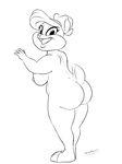  big_breasts big_butt breasts butt chubby lagomorph mammal milf mother parent patricia_bunny rabbit shimille wide_hips 