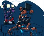  2015 animatronic bear bonnie_(fnaf) breasts cleavage clothed clothing crossgender female five_nights_at_freddy&#039;s freddy_(fnaf) kayla-na lagomorph machine male mammal mechanical rabbit robot 