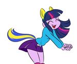  animated breasts butt clothed clothing eyes_closed my_little_pony nipples ponut_joe twilight_sparkle_(mlp) 
