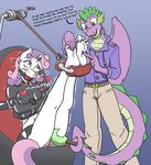  &lt;3 2015 anthro anthrofied ball_gag belt blush bottomless brush caroo clothed clothing couple dialogue dragon duo english_text equine female foot_fetish friendship_is_magic gag green_eyes half-dressed horn magic_inhibitor male male/female mammal my_little_pony piercing pussy restraints ring rope rubber slit_pupils spike_(mlp) straitjacket strap sweetie_belle_(mlp) text tickling tickling_fetish unicorn wings 
