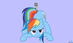  2015 animated ass_up blue_fur butt cutie_mark disembodied_penis equine female feral friendship_is_magic fur hair hooftastic male mammal multicolored_hair my_little_pony open_mouth pegasus penetration penis plain_background rainbow_dash_(mlp) rainbow_hair sex smile solo_focus tongue wings 
