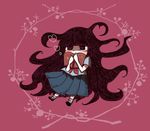  book heart long_hair noroino_hanako skirt solo umi_(srtm07) youkai youkai_watch 