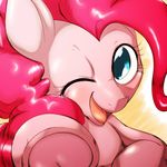  behind-space earth_pony equine female feral friendship_is_magic horse mammal my_little_pony pinkie_pie_(mlp) pony solo 