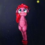  behind-space earth_pony equine female feral friendship_is_magic horse mammal my_little_pony pinkie_pie_(mlp) pony solo 