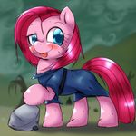  behind-space earth_pony equine female feral friendship_is_magic horse mammal my_little_pony pinkamena_(mlp) pinkie_pie_(mlp) pony 